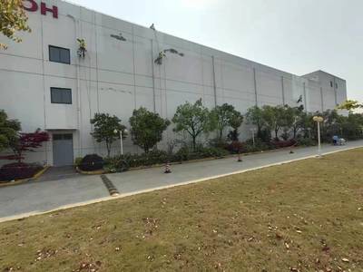 上海理光數碼設備工廠外墻翻新項目 技術賦能，煥新啟航